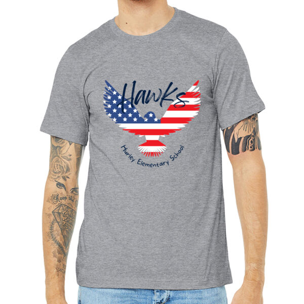 Unisex Heather CVC Short Sleeve Tee Thumbnail