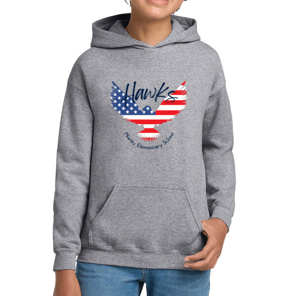 Gildan® - Youth Heavy Blend™ Hooded Sweatshirt Thumbnail